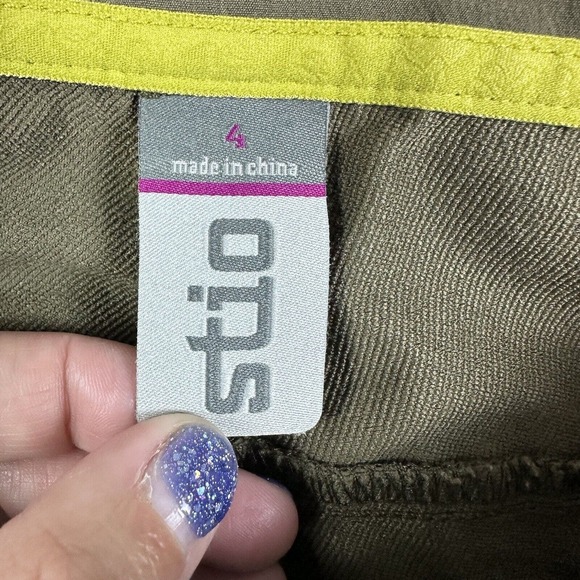 Stio Pants Womens Size 4 Green PINEDALE Technical Pants Softshell Stretch - Picture 12 of 16